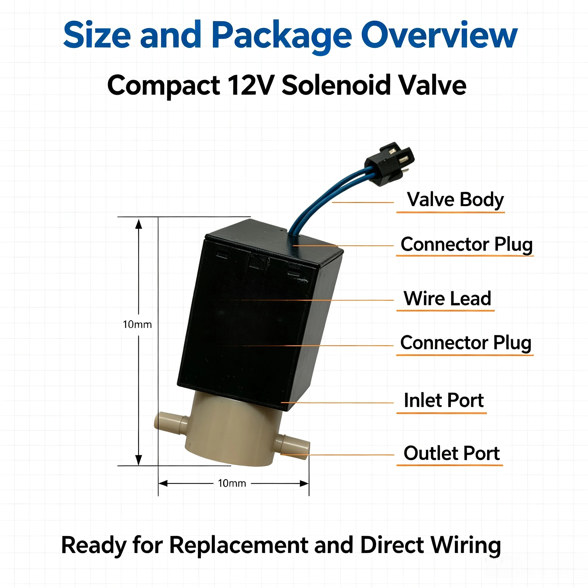 WTA-2K-N4G-12 12VDC Two-Way So - Isolation Valve Mini recension och pris