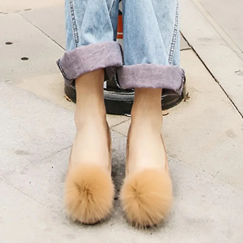 

2025 г., большие плюшевые туфли на плоской подошве, уютные туфли для девочек, милые розовые замшевые кожаные туфли на плоской подошве, размер 34–43, женские туфли на весну/осень