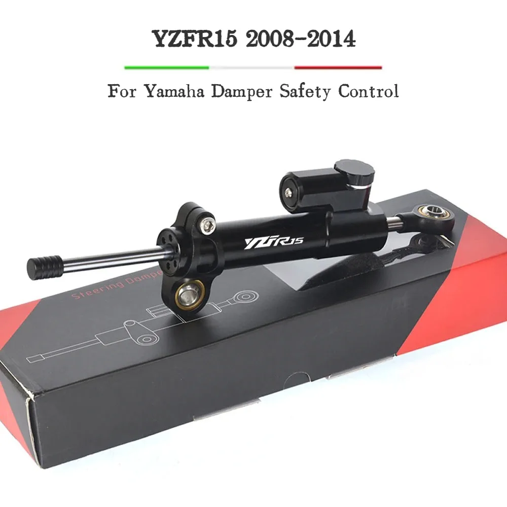 

Universal Motorcycle Adjustable Steering Stabilize Damper Safety Control Bracket Mounting Kit For Yamaha YZFR15 2008-2014 2009
