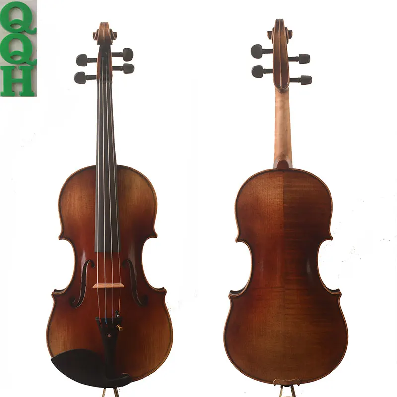 Oil anti VR ,An advanced Guarneir model Copy Violin ,!Strong Deep Solo performance!Special offer!