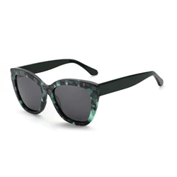 ZENOTTIC Butterfly Polarized Sunglasses Fashion Thick Frame for Women Acetate Sun Glasses Driving UV400 Protection