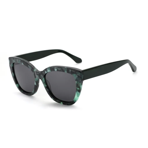 ZENOTTIC gafas de sol polarizadas de mariposa montura gruesa de moda para mujer gafas de sol de acetato protección UV400 para conducir