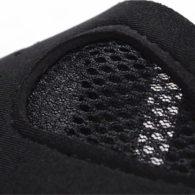 Sports Face Mask With Filter Outdoor or Indoor Use Black Washable Reusable 