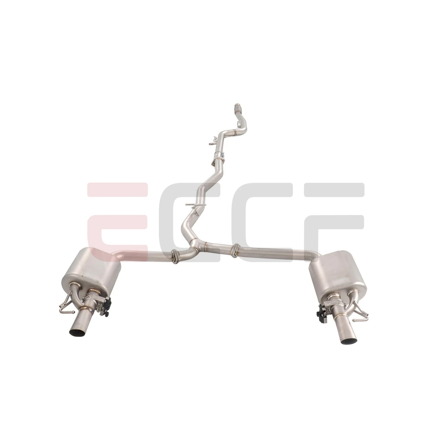 Sporty Stainless steel Catback Exhaust FOR Mercedes W213 E200 E260 E300 2.0 Aggressive Exhaust Sound Plug and Play