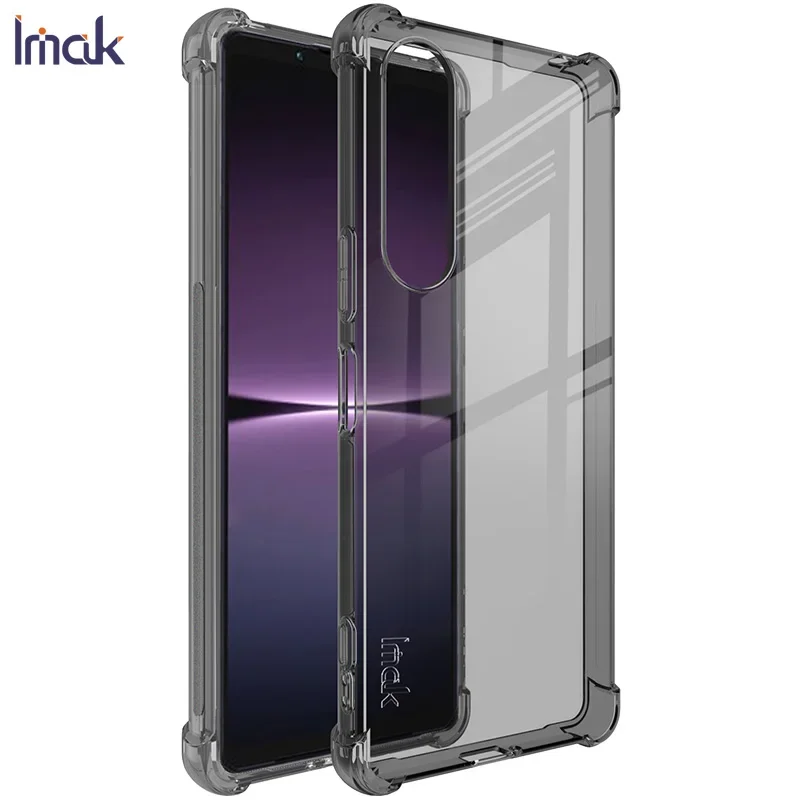 

IMAK Crystal Case for Sony Xperia 1 V 5 V 10 VI 2024 Bumper Protect Air Bag Funda Xperia 10 V Case Xperia1 10V IVI 1V Soft Cover