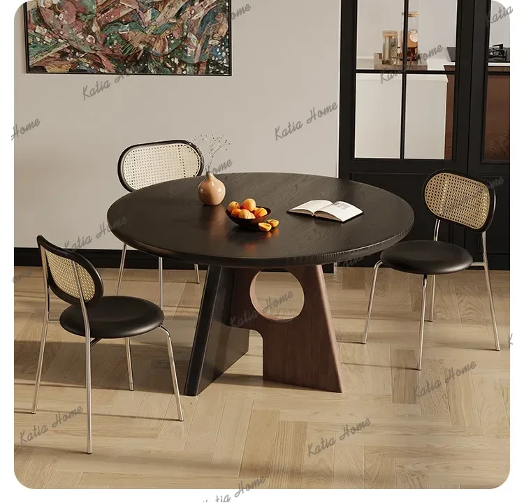 LD French Reception Dining Table Medieval Household Light Luxury Dining Table Popular Durable Home Furniture
