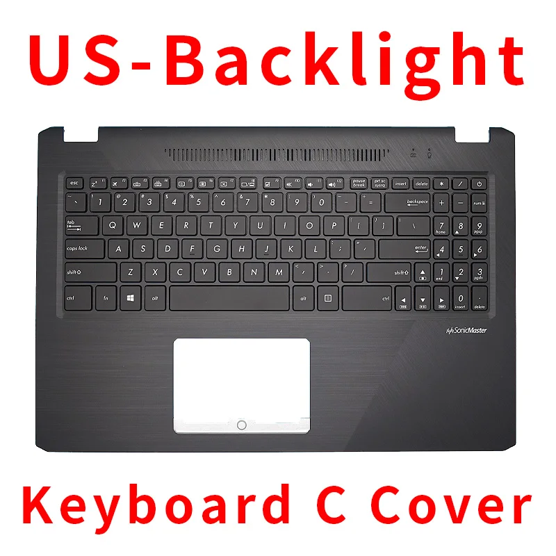 US/RU laptop keyboard For ASUS X570U X570UD X570Z X570ZD R570U R570UD R570Z R570ZD F570Z F570ZD F570U F570UD K570U C Cover