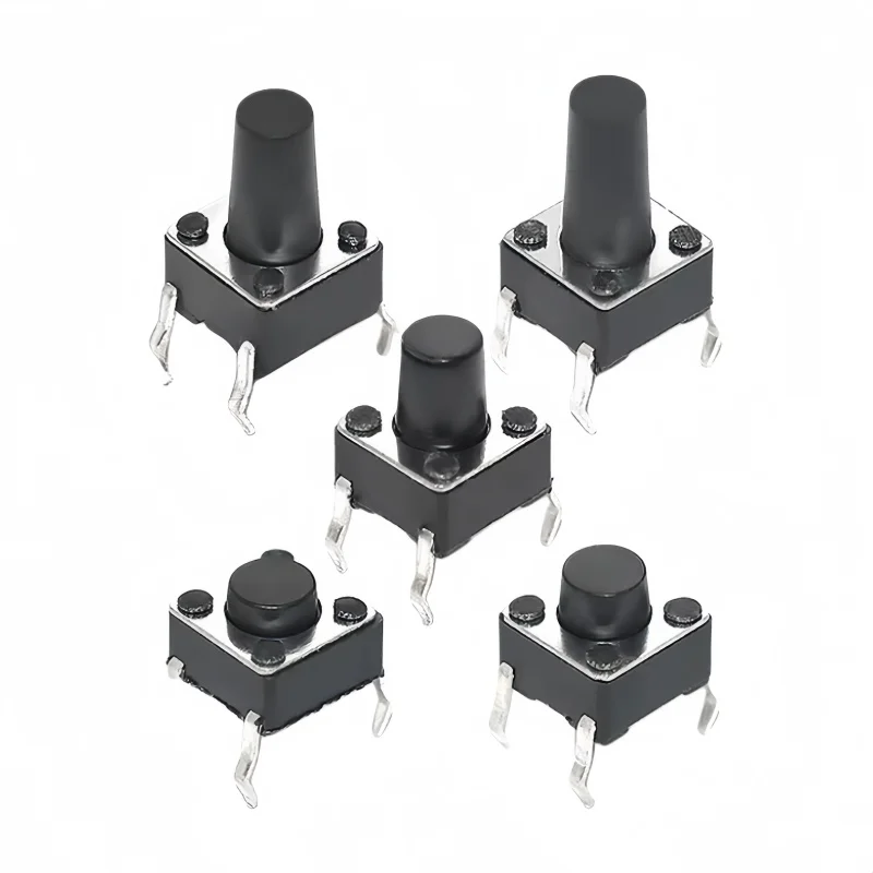 50 sztuk/partia przełącznik dotykowy pionowy 6*6*4.3/5/6/7/8/8.5/9/10/11/12 ---/15mm Panel Micro Pcb złącze przełącznika klawiatury wtyczka — zdjęcie 5