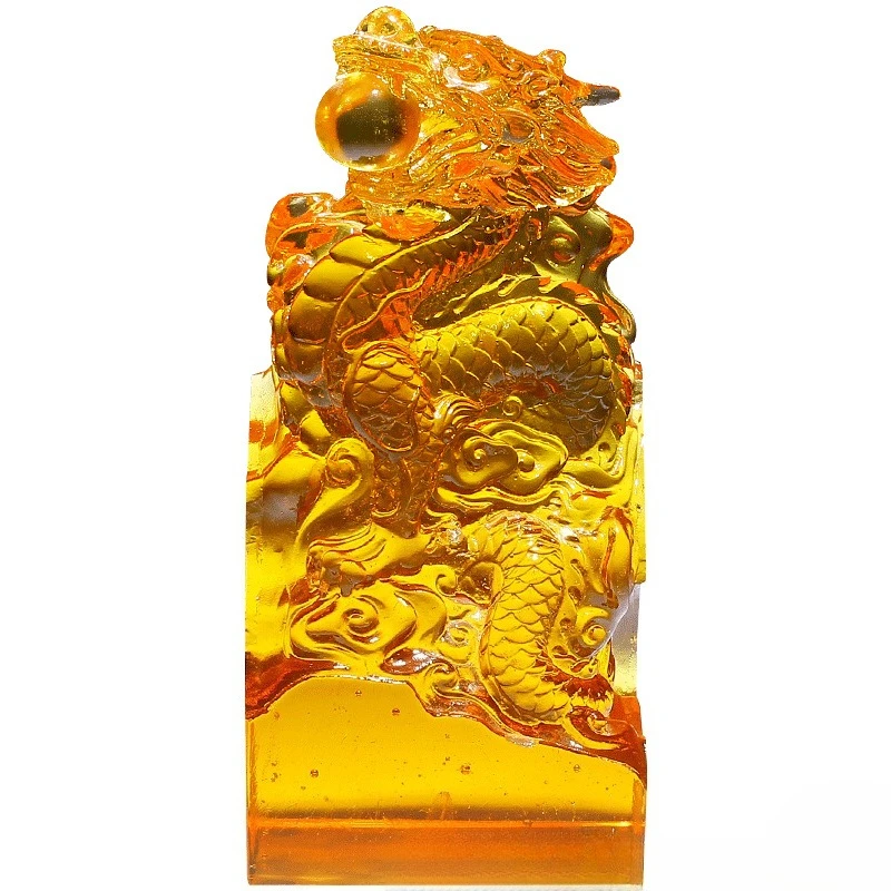 Glazed ornament name lettering Chinese style