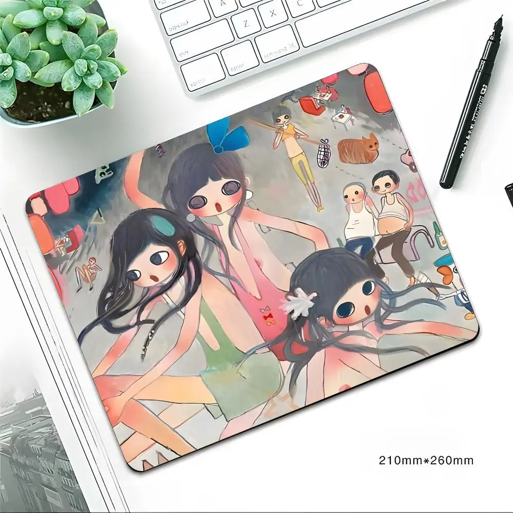 Selling Aya Takano Mouse Pad Mouse pad game e-sports universal desktop laptop simple office rubber small non-slip pad