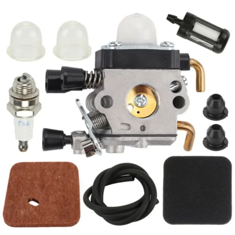 Kit Carburateur Pour Stihl HS 72 74 76 75 80 85 élasticité 72 74 76 75 80 80R 85 David 75 85 HL75 HT70 HT75 KM85 Coupe-Bordure C1Q-S66