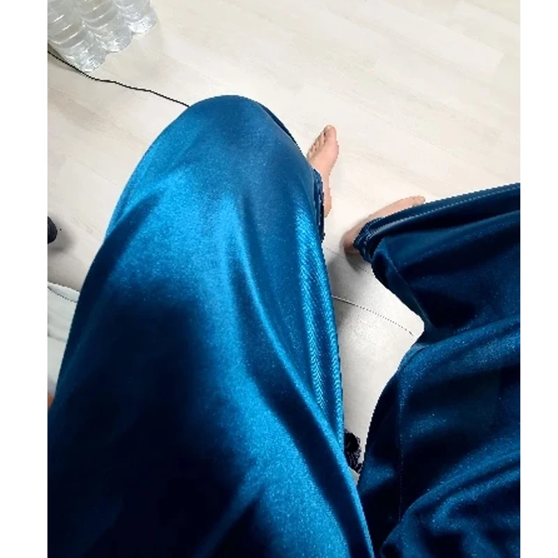 Рисунок 2 - Мужская шелковистая глянцевая пижама из ледяного шелка