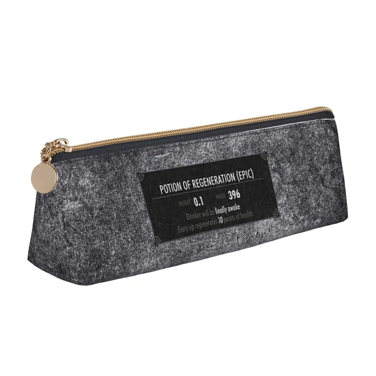 SKYRIM - Elder Scrolls - Dragonborn Pencil Case for Boys Girls School Pen Box Pencil Bag Stationery Supplies Pen Holder Bag