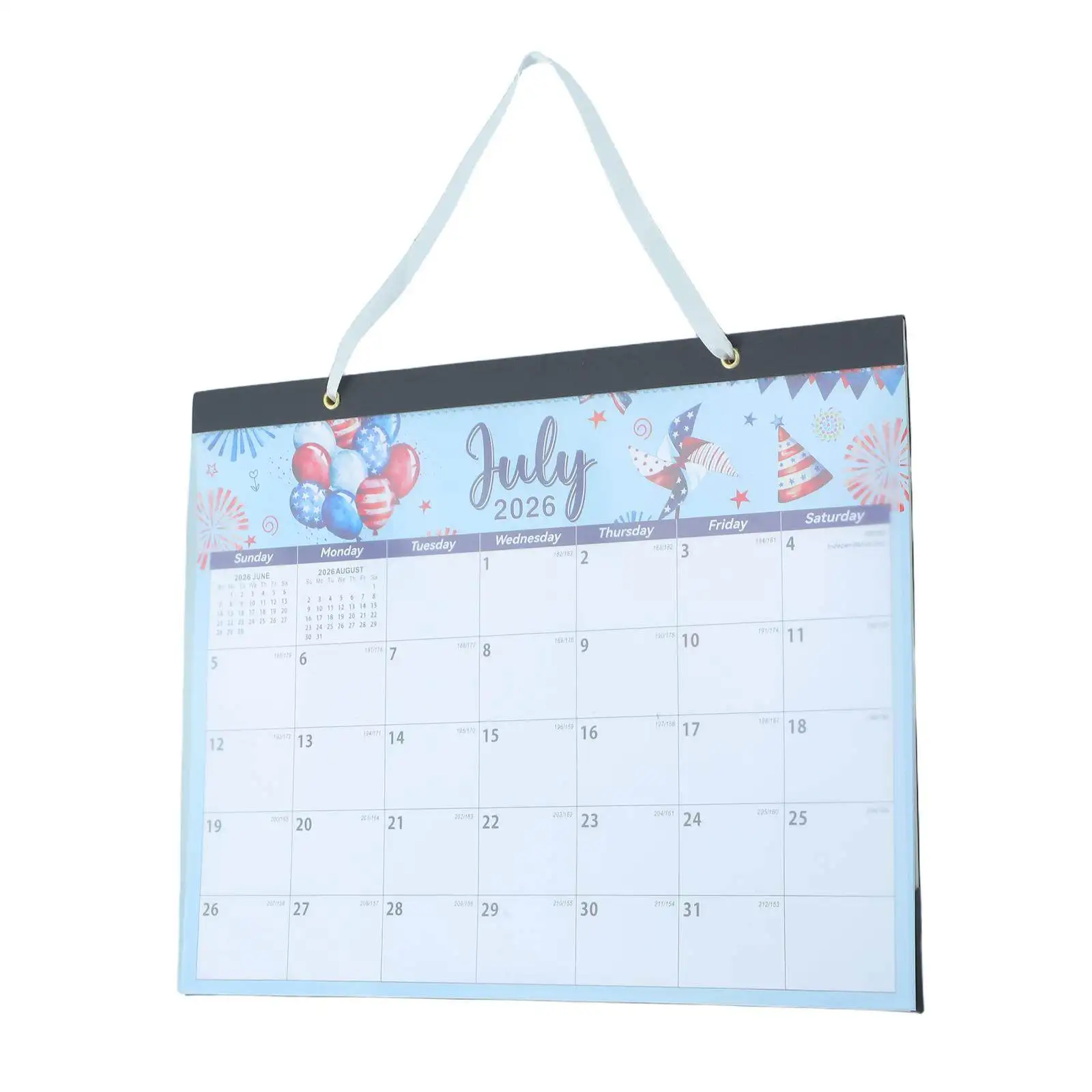 

Paper Hanging Calendar 2026-2027 18 Months Academic Calendar July. 2026 - Dec 2027 Monthly Planner Wall Hanging Calendar