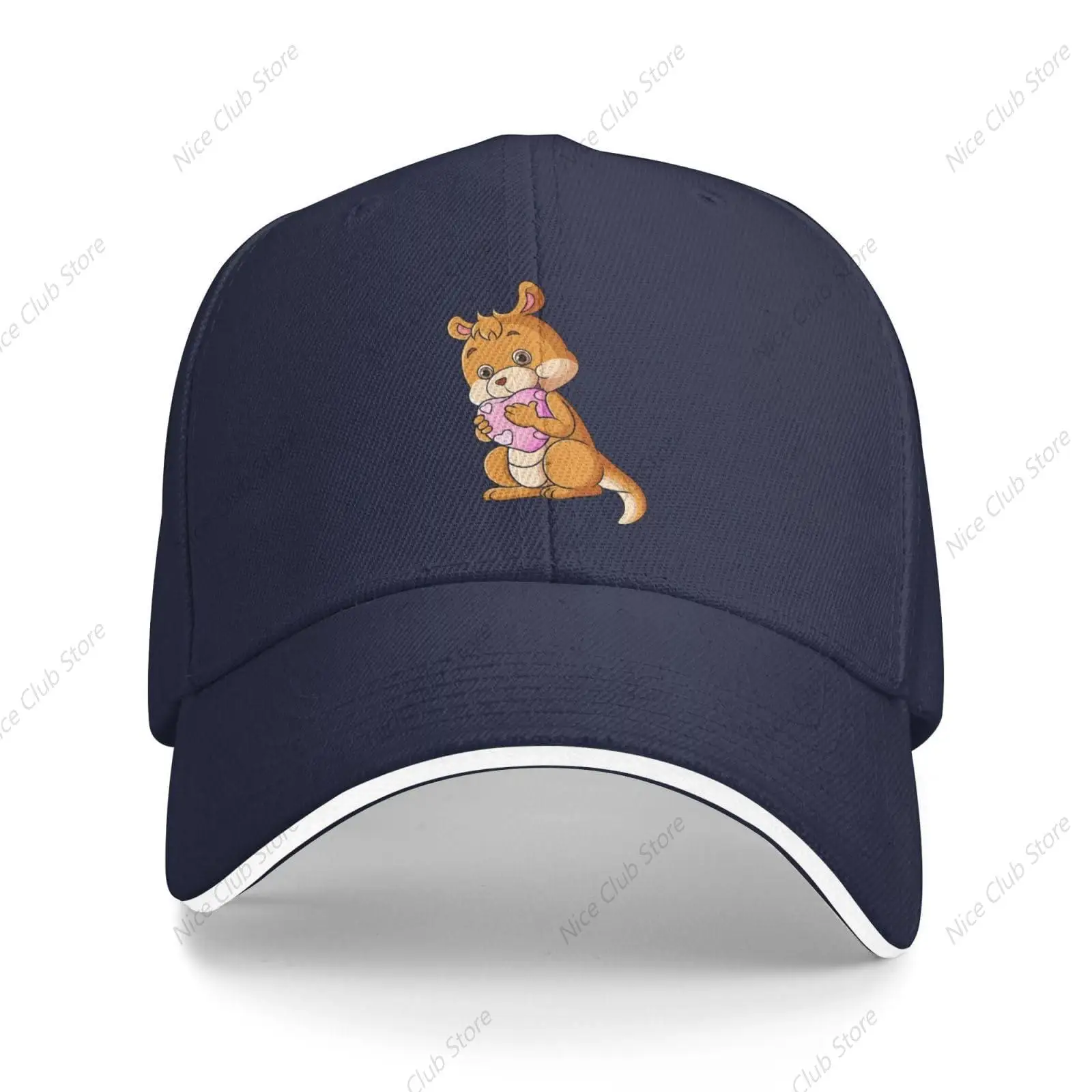 Lovely Kangaroo Baseball Cap Women Men Hats Adjustable Truck Driver Sun Hat Dad Baseball Caps