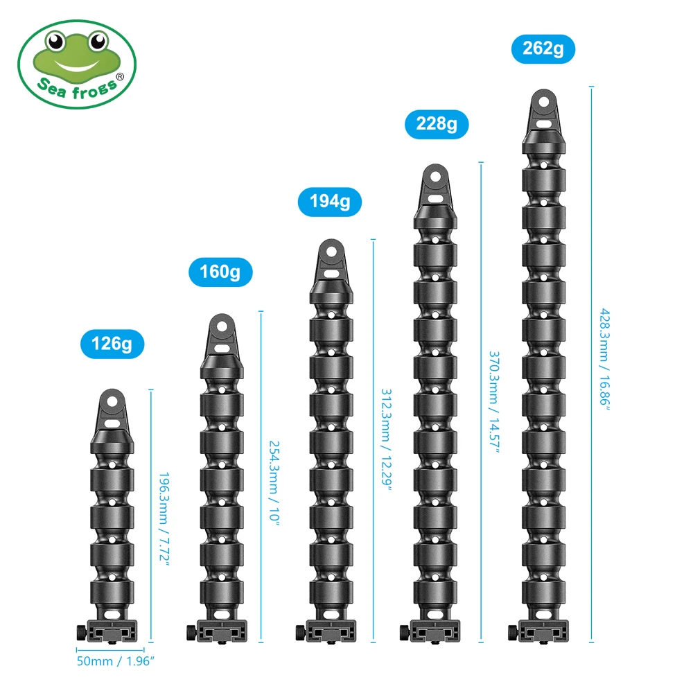 Seafrogs Diving Flex Arm For YS Arm Flex Joint Arm System For Underwater Camera Housing Photography Accessories