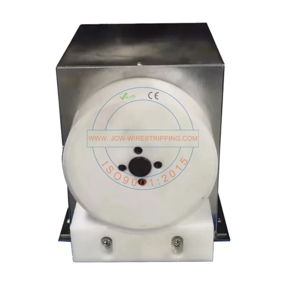 JCW-322E Automatic RJ45 Cable Twisted Pair Wire Separating and Straightening Machine