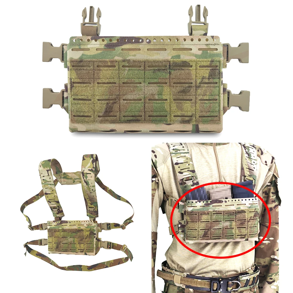 SS Style Tactical MK 6 Chest Hanging Main Front Panel, Suitable for Outdoor Hunting