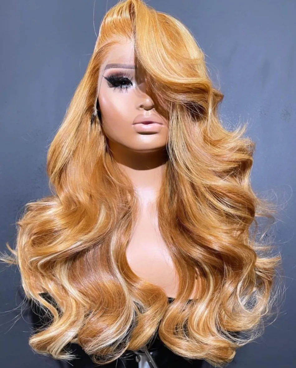 250 Density Body Wave Lace Front Wig 13x4 Honey Blonde 27 Honey Blonde Wig Human Hair 13x6 Hd Lace Frontal Wig Human Hair Wigs