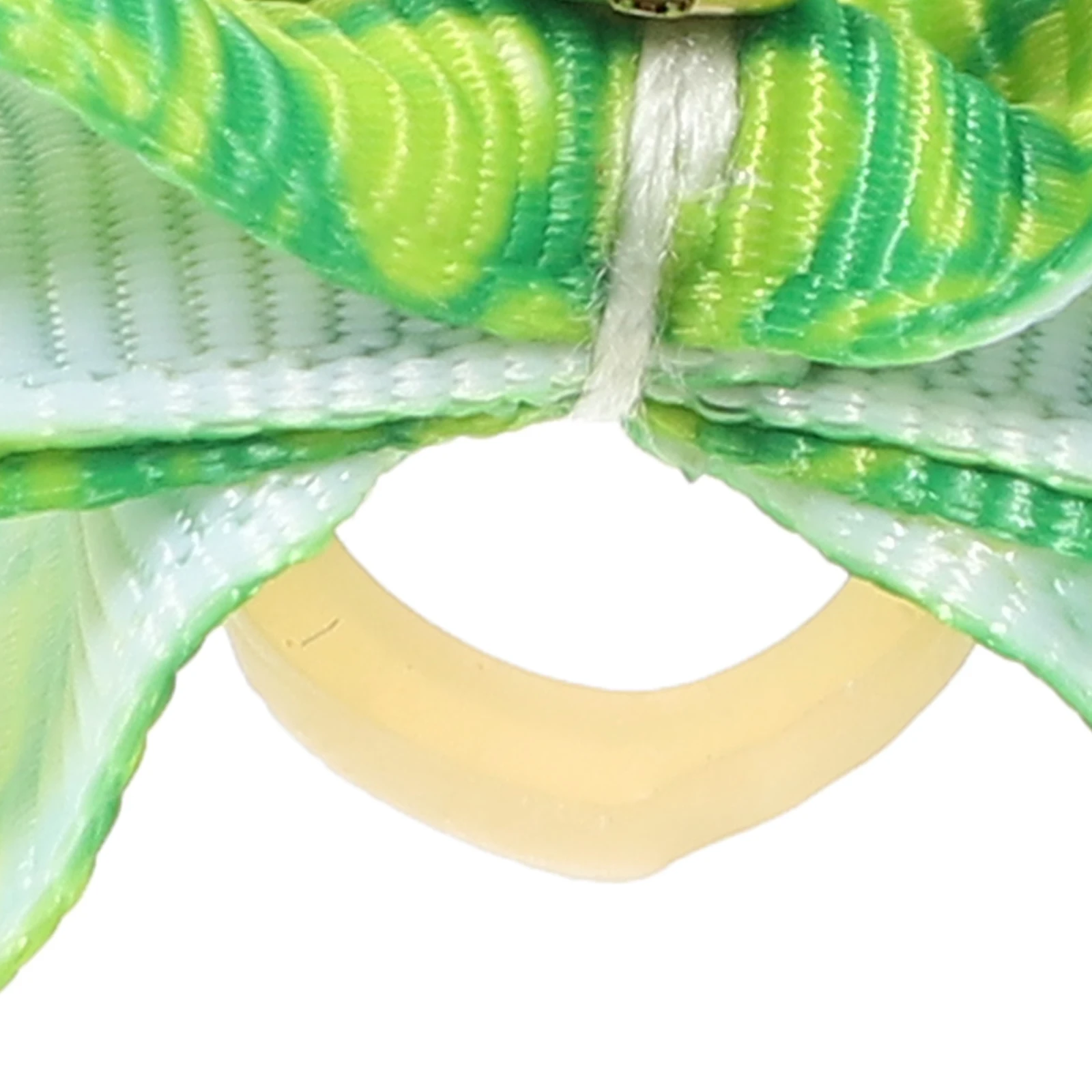 

St Patrick'S Day Pet Hair Ties For Dogs Small Puppy Accessories Decorative Rubber Bands Polyester Comfortable Durable