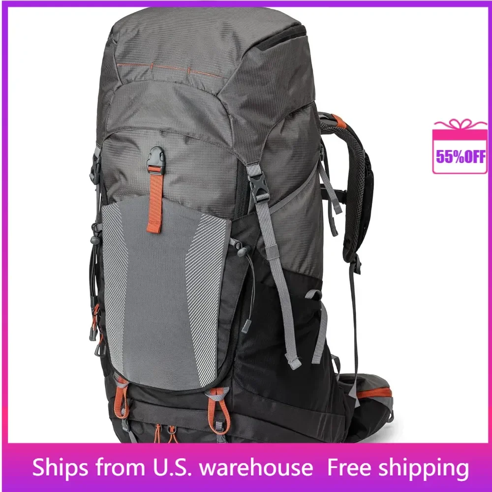 

Hiking Backpack | Camping Essentials Lightweight Backpack for Men & Women, Travel Bag for Backpacking, Camping, Hunting and More