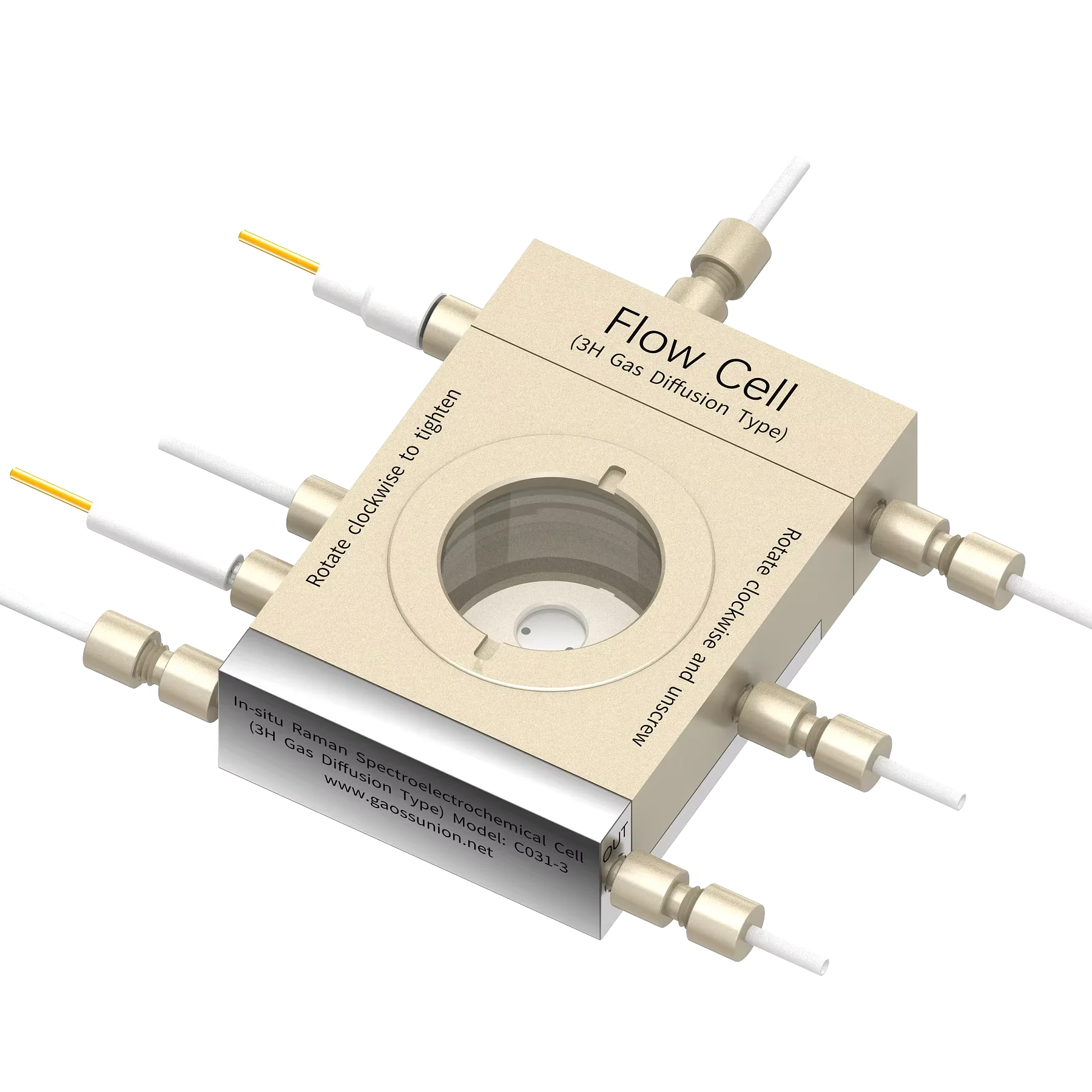 In-Situ Raman Spectroscopy Spectrometers with Electrochemical Cell for Material Science Research