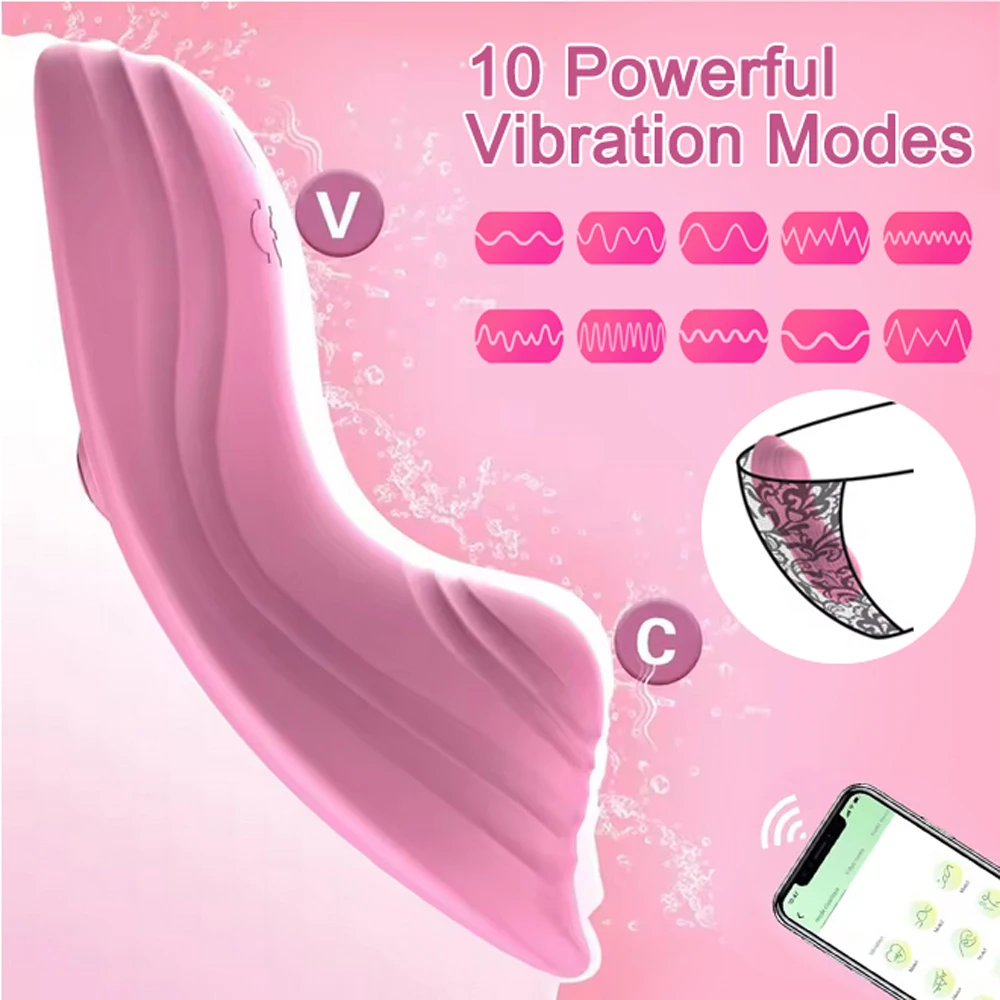 ألعاب الجنس بلوتوث دسار هزاز للنساء التطبيق اللاسلكي التحكم عن بعد هزاز ارتداء تهتز سراويل لعبة لمتجر الجنس زوجين