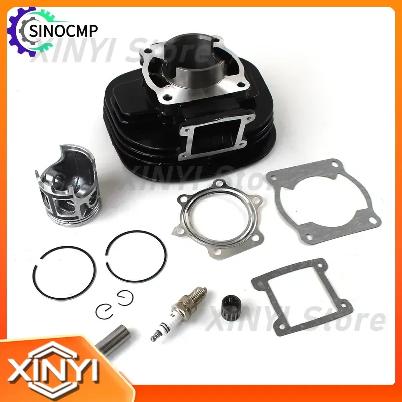66mm Cylinder Piston Gasket Top End Rebuild Kit for Yamaha Blaster YFS 200 1988-2006 2XJ-11311-02-00 37F-11400-00-00