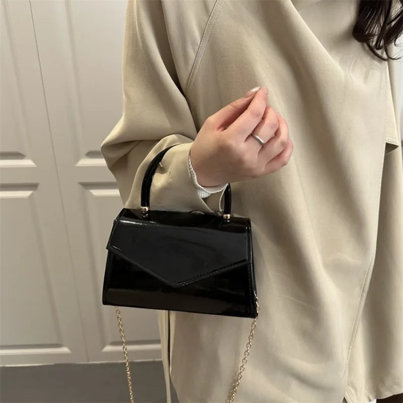 ファッショナブルな女性用メッセンジャーバッグ、高級レザー、クラシックでエレガントなパリスタイル、クロスボディトートハンドバッグ