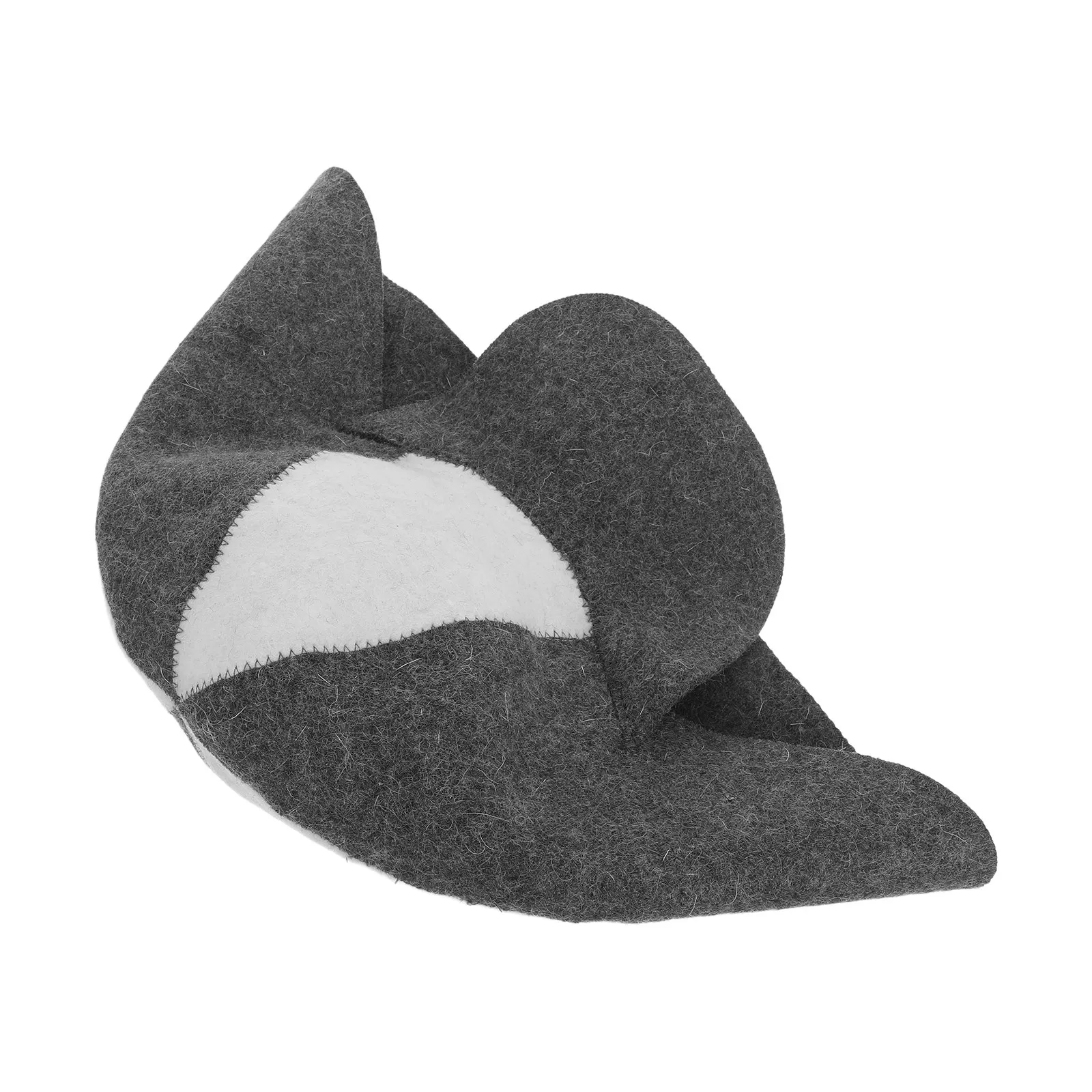 Unisex Felt Sauna Cap Multicolor Thick Warm Bath House Hat Ear Guard Russian Banya Steam Room Hair Protector Spa Accessory
