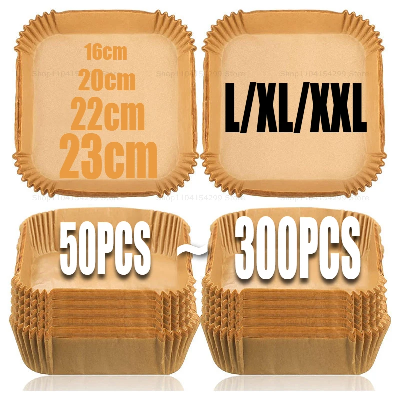 

Бумага для аэрофритюрницы, одноразовая, с антипригарным покрытием, для выпечки, для микроволновой печи, с кисточкой в комплекте