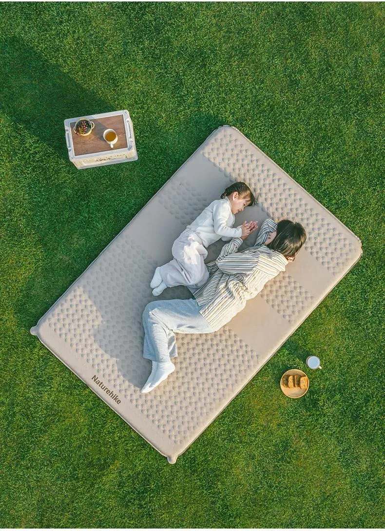Nature hike c 6,5 automatische aufblasbare Matratze selbst aufblasen des Kissen Outdoor Camping feuchtigkeit beständige Matte Bett Schwamm Isomatte – Detail 13