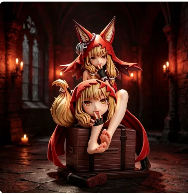 Фигурка аниме Arknights: Endfield Росси, косплей, Q-версия, модель, украшение для рабочего стола, рождественские подарки LZ
