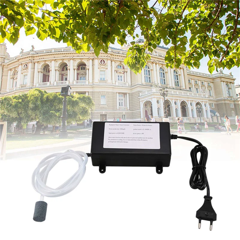 A94E-3X مولد أوزون 220 فولت 1000 مللي جرام الأوزون لتنقية الهواء الأنظف علاج الفاكهة الخضار تنظيف تنقية ، الاتحاد الأوروبي التوصيل