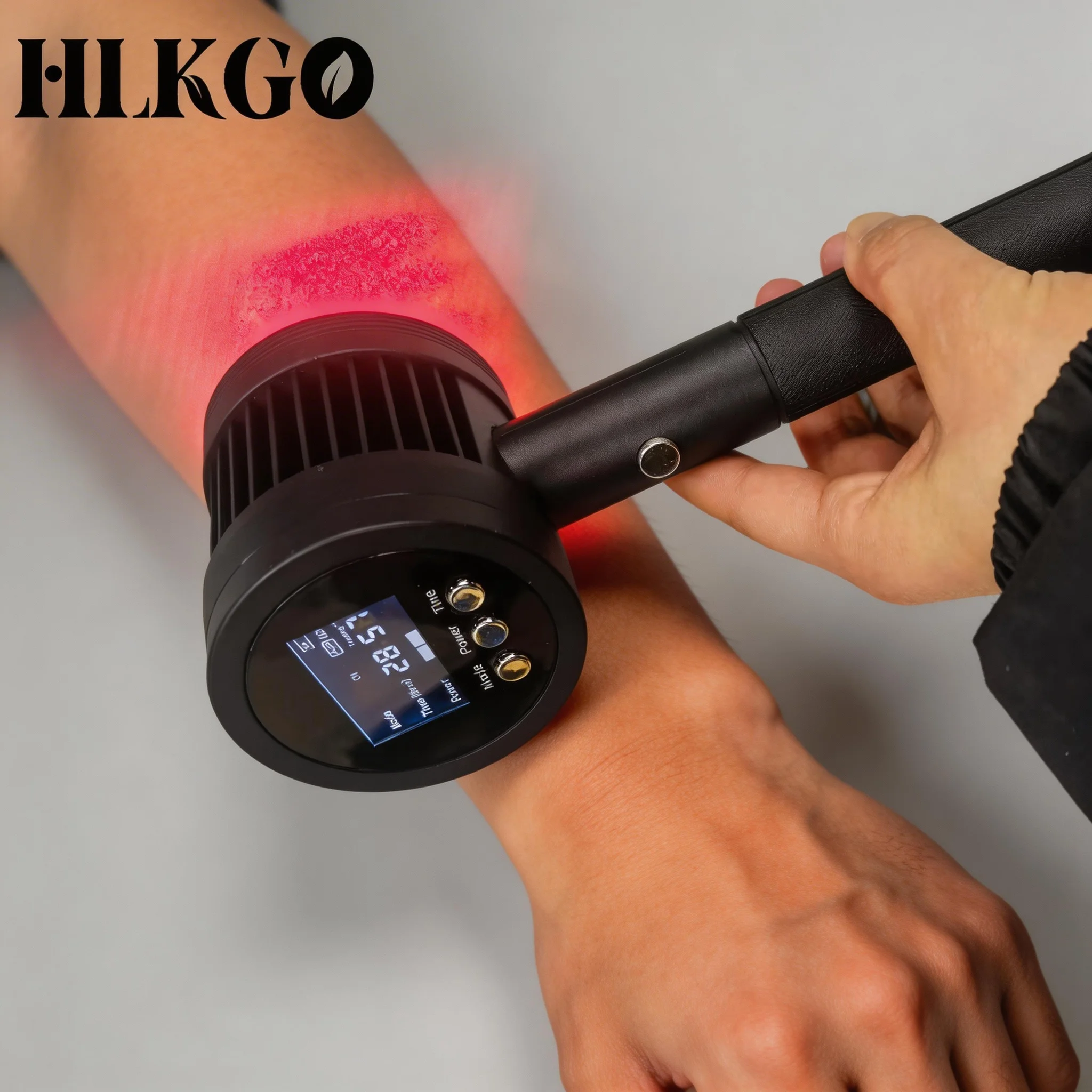 

Аппарат для холодной лазерной терапии HLKGO для домашнего использования, высокомощный, 25 диодов, физиотерапевтический прибор для облегчения боли в суставах, спине и коленях