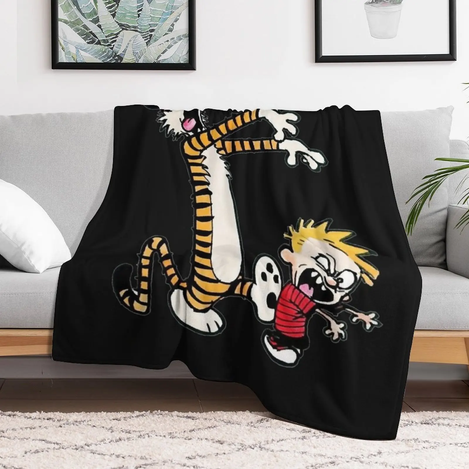 BEST SELLER - Calvin And Hobbes Merchandise Perfect Throw Blanket Luxury Designer Baby Tourist Blankets