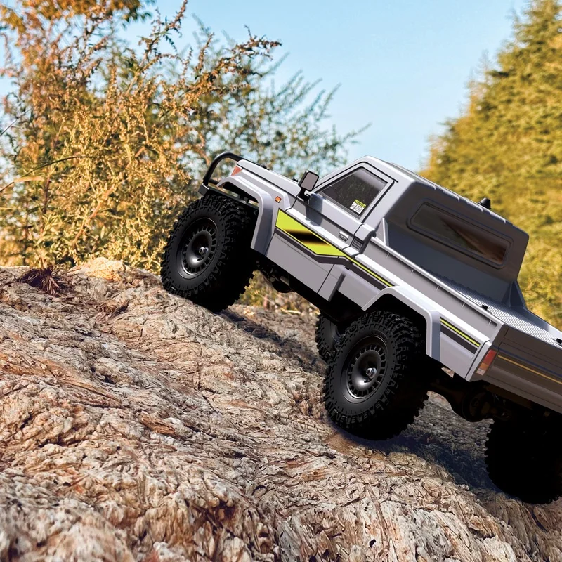 Yikong Yk41011 1/10 Simulatie Lc79 Rc 4wd Off-Road Afstandsbediening Rock Truck Afstandsbediening Klimmen Auto Vakantie Cadeau