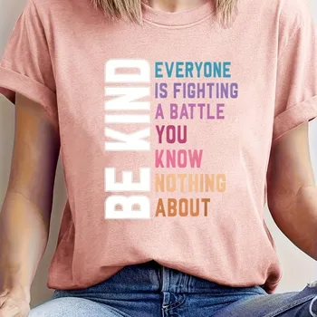 여성용 플러스 사이즈 S-5XL 캐주얼 티셔츠, 생생한 그래픽 레터 프린트, 편안한 캐주얼 반팔, 용수철 및 여름 패션