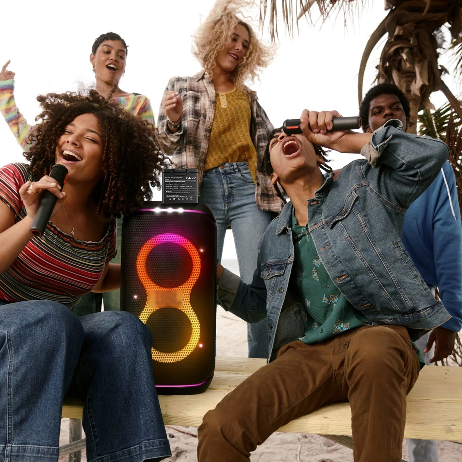 PALO JBL Xtreme 4 PartyBox Stage 320交換用バッテリー 10800mAh 大容量リチウム電池 JBLポータブルスピーカー用