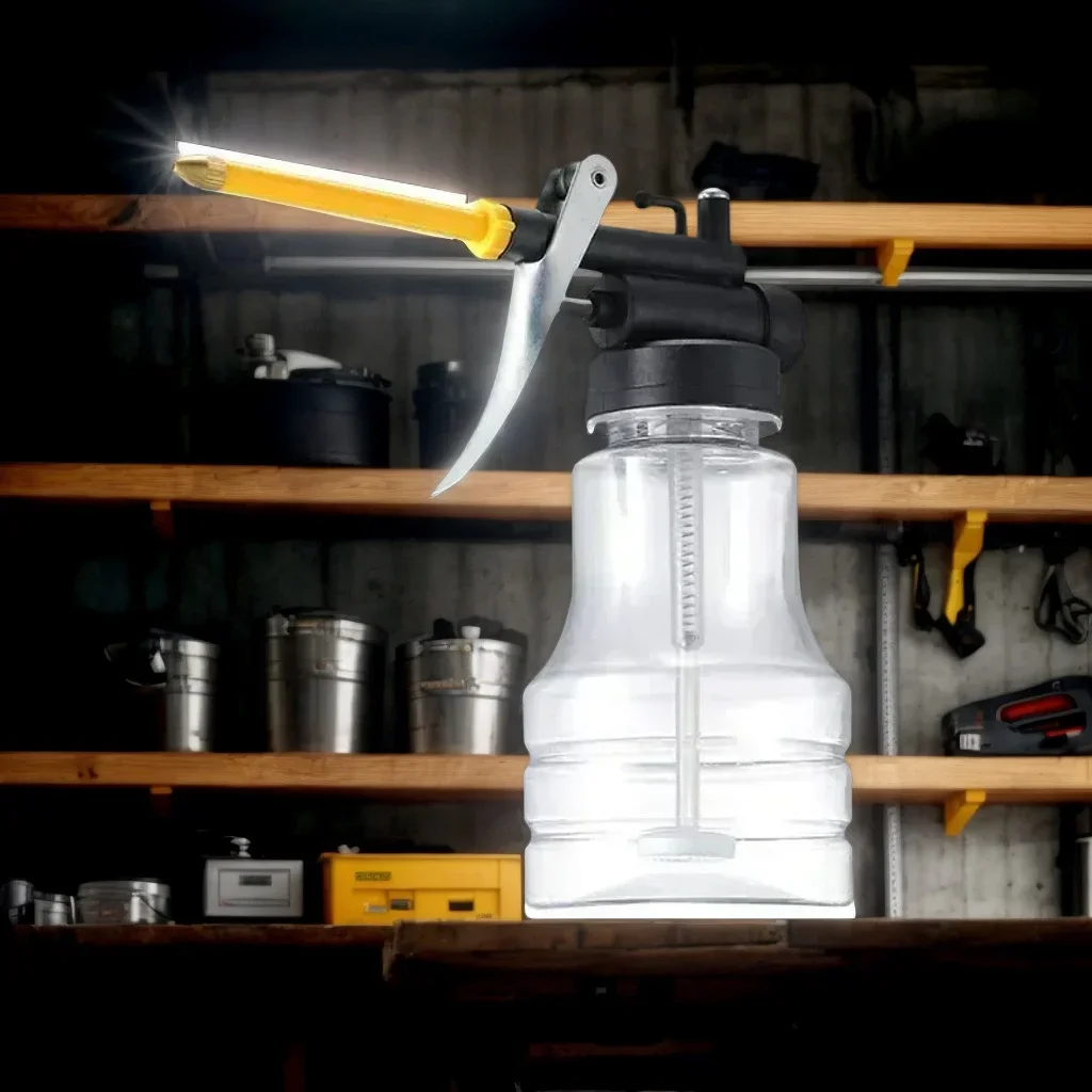 

250ml High-Pressure Oil Lubricator - 300 PSI Leakproof Plastic Dispenser for Machinery Car Bicycle