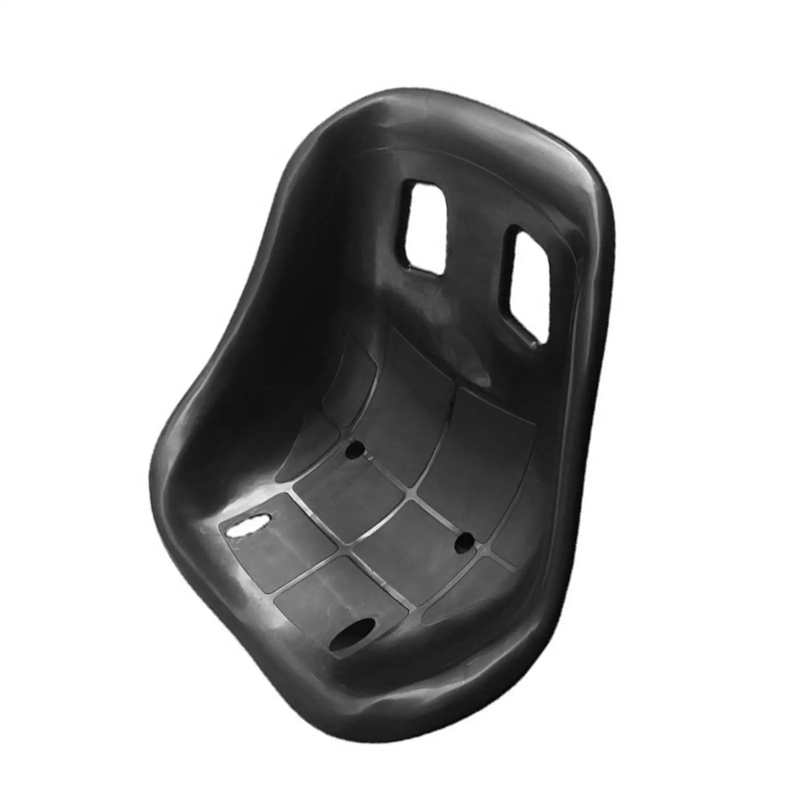 Wide Black Drift Cart Seat Saddle Eco-friendly PP Material Backrest for Go Karts and Drift Trikes