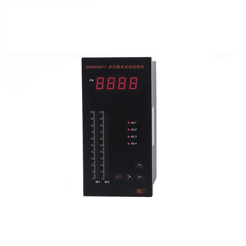 XMGDS617 single circuit digital pressure temperature liquid level display double light column meter controller