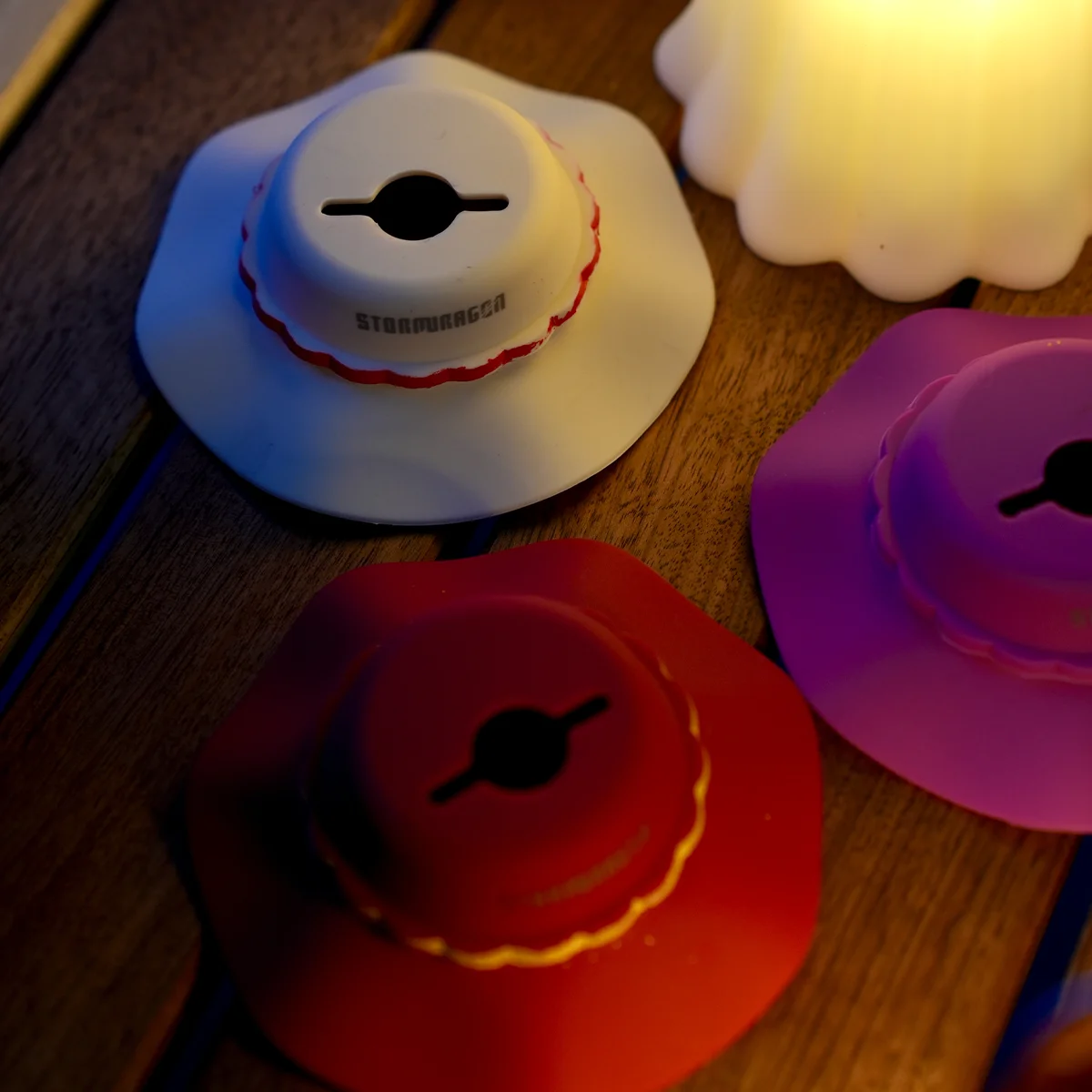 Cute Ghost Shape Silicone Camping Lantern Shade Compatible with 38 Explore Goal Zero And Most Cylindrical Camping Lights view 6