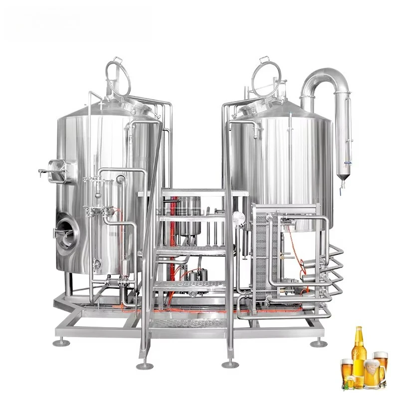 Stainless Steel Micro Brewery Beer Production Line Customized Beer Make Machine Brew System Equipment for Craft Beer Brewing