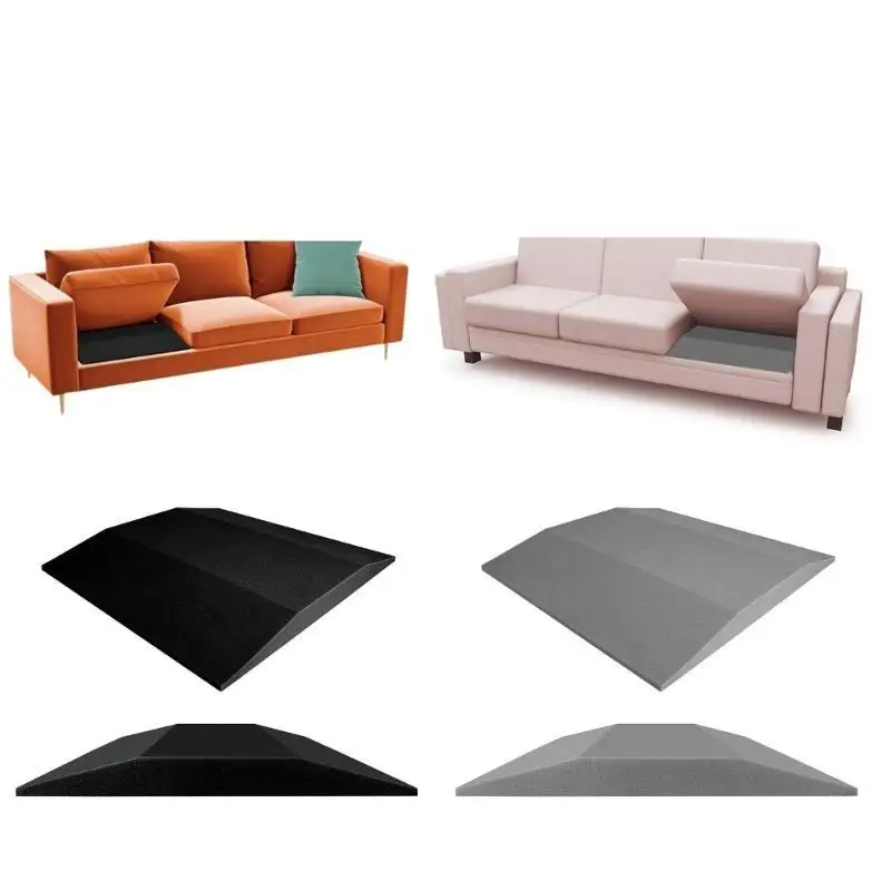 عالية الكثافة وسادة أريكة من الفوم إدراج حشو لإصلاح الأثاث يعيد الشكل والراحة سهلة DIY قطع لتناسب 1 زوج D2RD