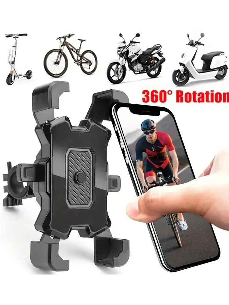 AliExpress Universal Motorcycle Bike Bicycle Handlebar Mount Holder for Cell Phone GPS Support Stand Mechanical Holder for iPhone Samsung