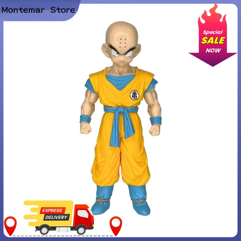 Dragon Ball Krillin Gk Son Gohan Figur Infinite Z Warrior Serie Modell Desktop Dekoration Sammlerstück Kinder Weihnachtsgeschenk