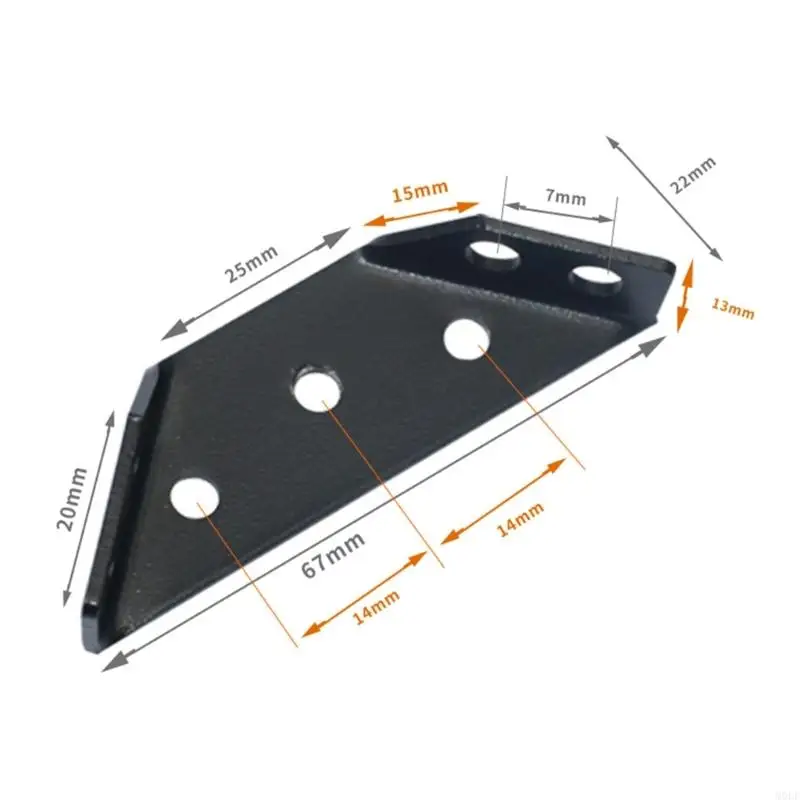 MOLF 8 قطع خزانة سرير متعددة الأغراض ذات زاوية يمنى شديدة التحمل