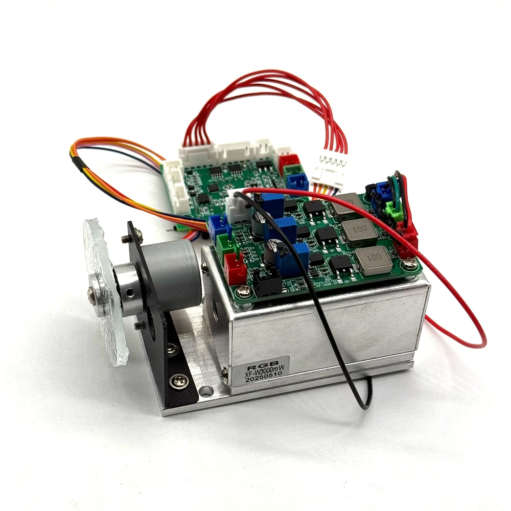 RGB 3W Water Pattern Laser Module Stage Performance Lights W/ Control Board