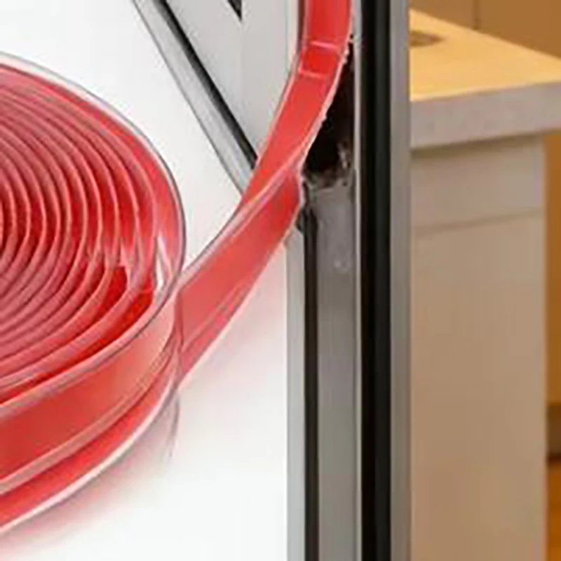 

T-Shaped Door Draft Stopper Silicone Seal Strip For Windows Gaps T-Shape Stopper Window Seal Strip Keep Home Warm Dust